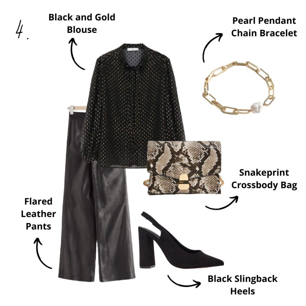 New Years Eve Outfit Inspiration - Leather Pants