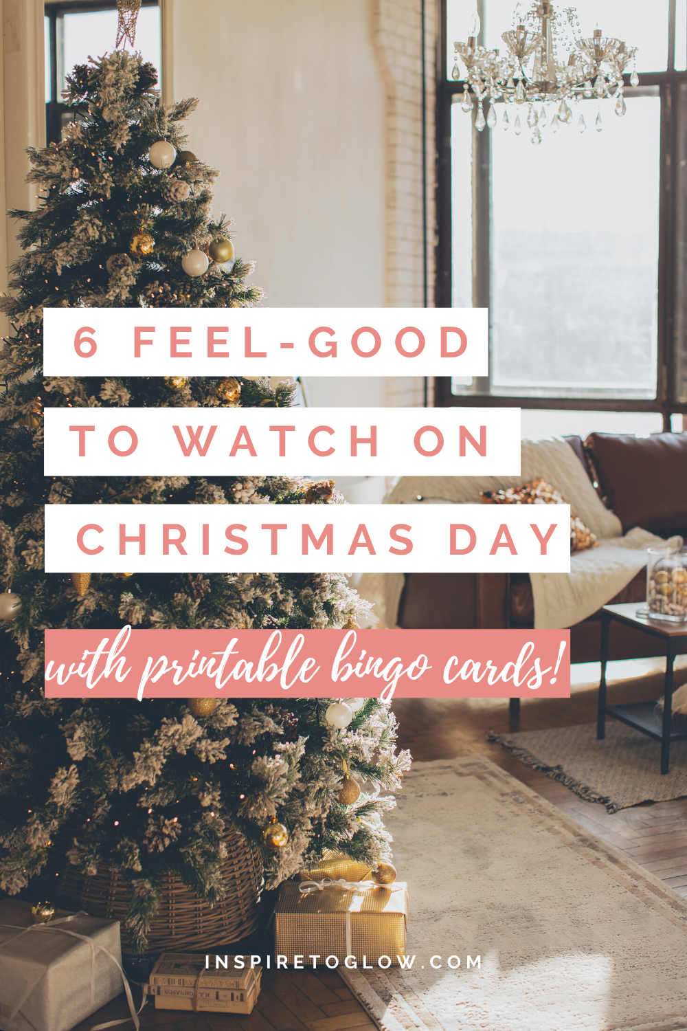 Pin this blog post for later! Pinterest image with christmas tree.