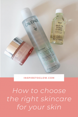 How to choose the right skincare products for your skin - Inspire to Glow