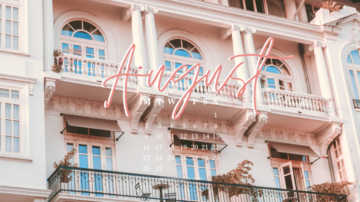 August 2021 Tech Background - Summer Vacation Vibes - Architecture - Vintage building apartment