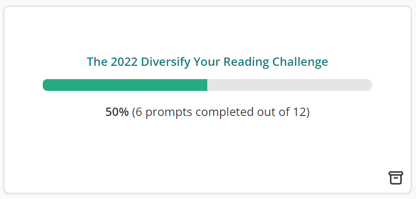 Mid Year Reading Stats Update - The 2022 Diversify Your Reading Challenges by Diversifyyourreading - Inspire to Glow Blog