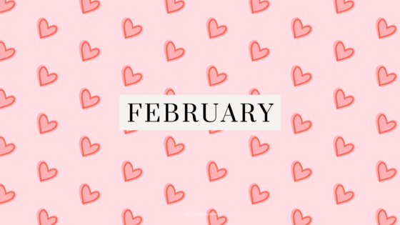 Free February 2023 Tech Backgrounds - Inspire to Glow