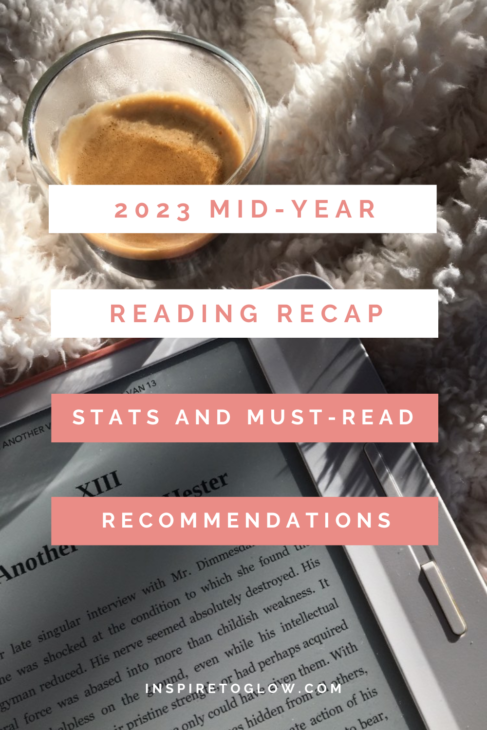 2023 Mid-Year Reading Recap: Stats Check In and Must-Read Recommendations - Flatlay Photography: Picture of Kobo e-reader and a cup of coffee in the morning