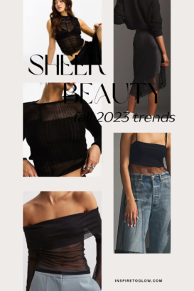 Fall 2023 Trends I'm actually buying - Wardrobe Upgrade - Sheer Beauty
